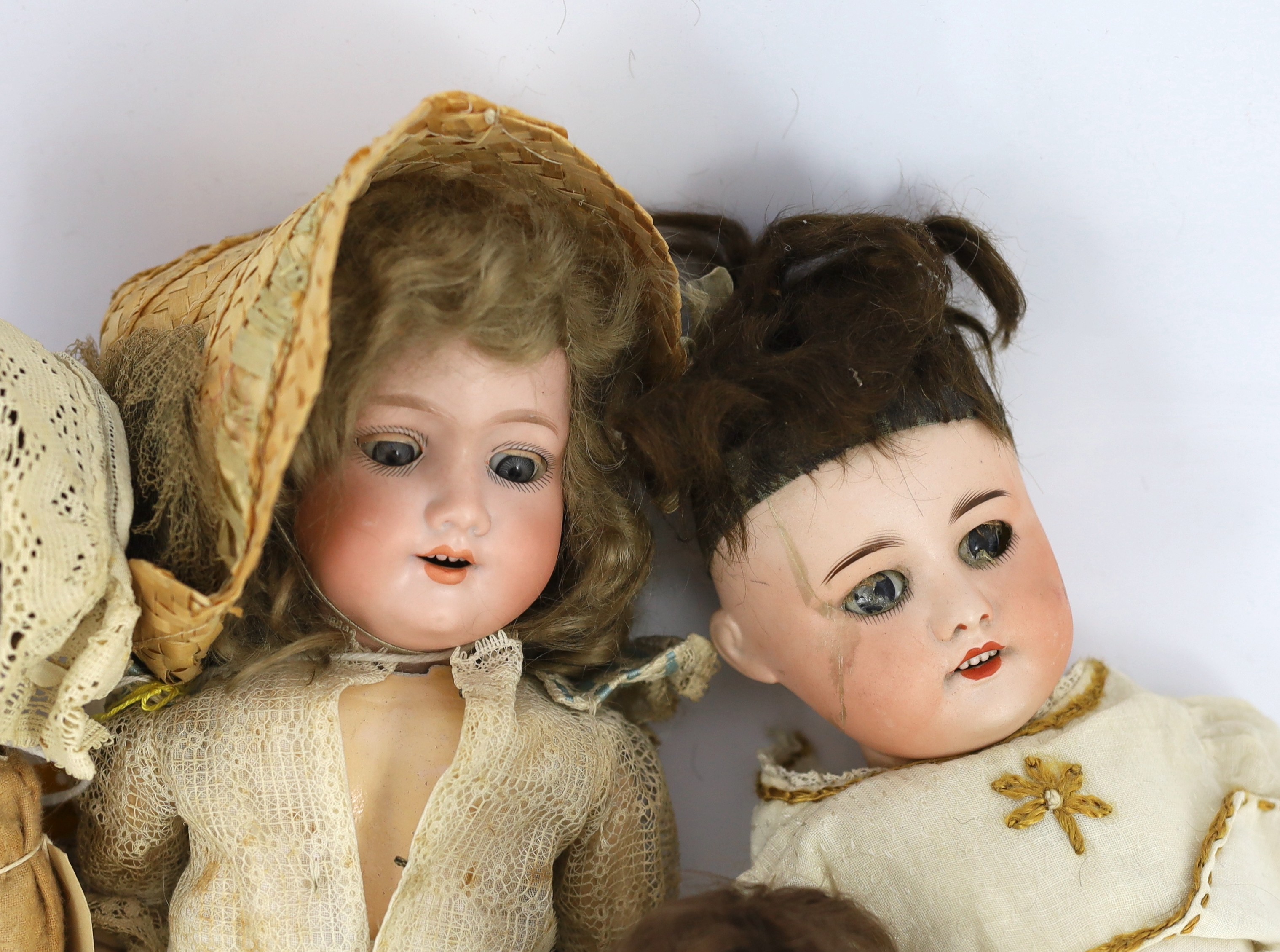 An Armand Marseille bisque doll, German, circa 1912